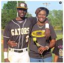Sharonda Singleton and son